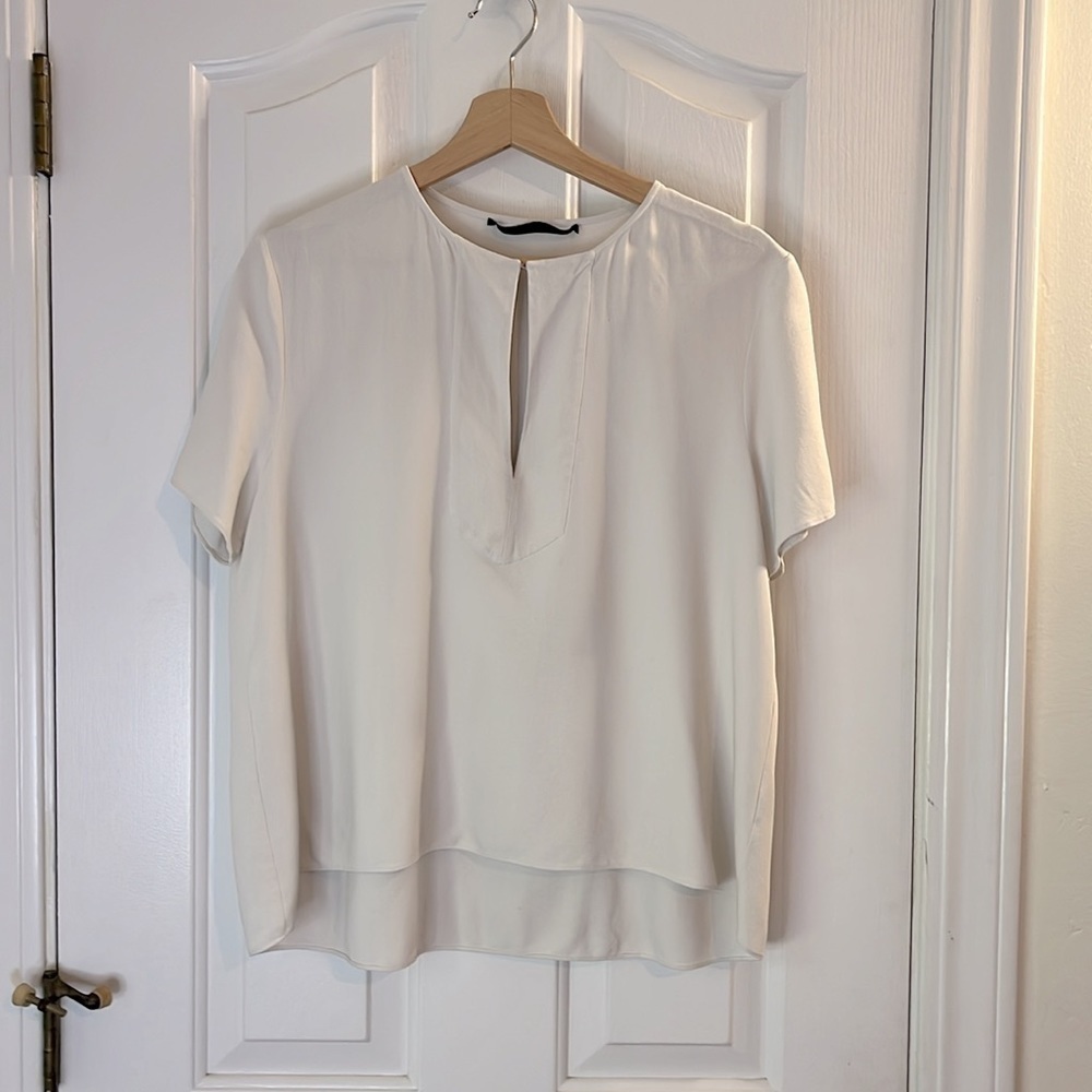 Jenni Kayne Cream Blouse - Picture 2 of 11